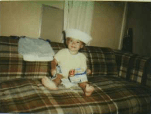 I used to look cute in hats!